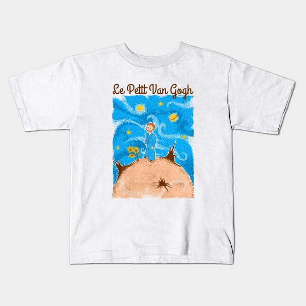 Le Petit Vincent Kids T-Shirt by UmbertoVicente